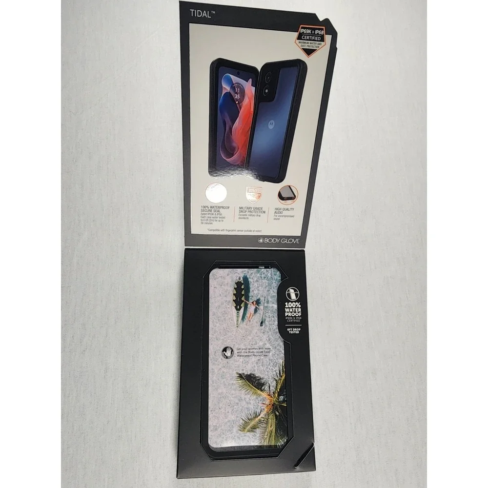 Tidal Body Glove Waterproof Case for Moto‎ G PLAY (2024)